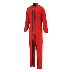 Lafont - Combinaison de travail mixte PYROP coton majoritaire Rouge Taille 2XL - XXL rouge 3609705821919_0