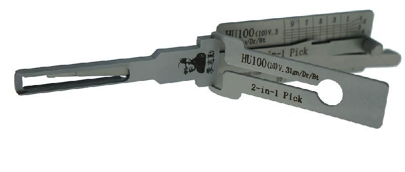 Lishi HU100R-V3/HU127 - Crocheteur et décodeur 2-en-1 pour serrures BMW HU100R/HU127_0