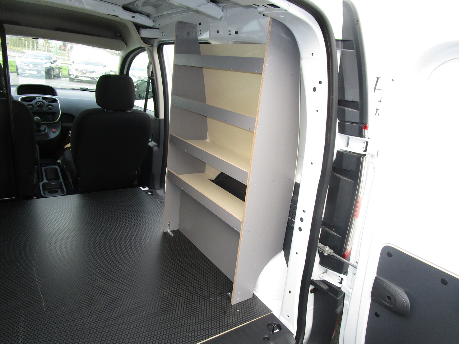 Meuble droit peuplier gris - Renault KANGOO VAN_0