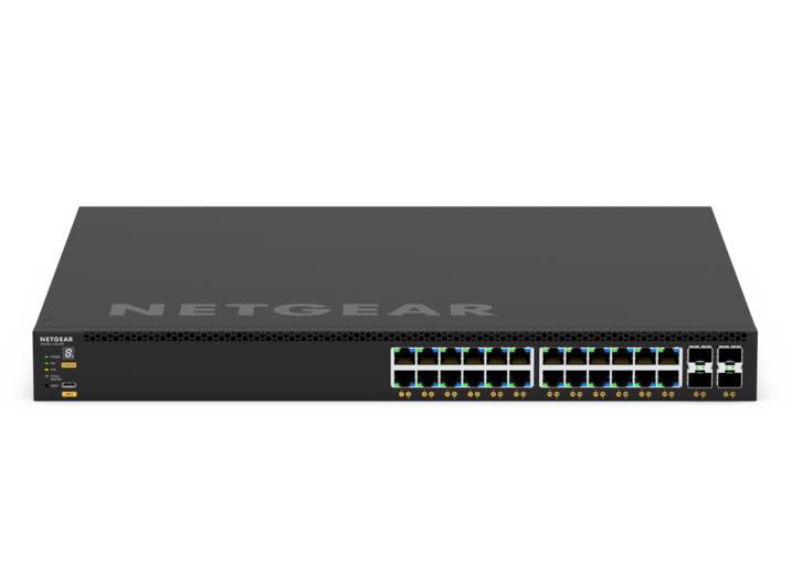 NETGEAR GSM4328-100AJS Géré L3 Gigabit Ethernet (10/100/1000) Connexion Ethernet, supportant l'alimentation via ce port (PoE) 1U Noir_0