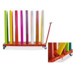 Porte-bobines Eazy Rack 16 - stockage sécurisé pour 16 bobines de mandrin 3 pouces - capacité 460 kg_0