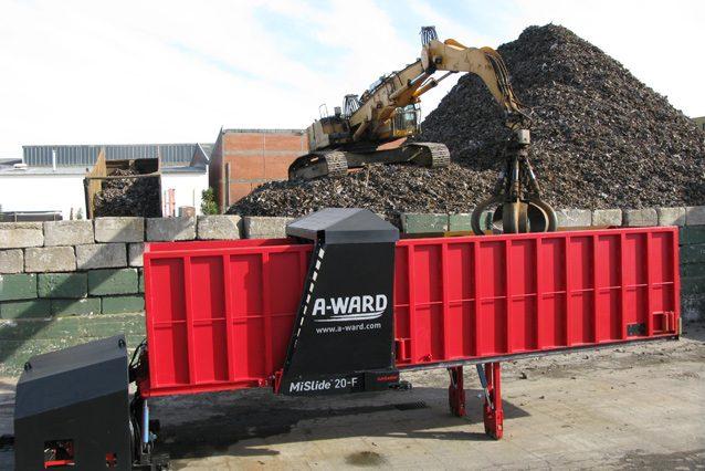 Système horizontal de chargement de conteneurs maritimes - A-Ward MiSlideTM - Transfert rapide et optimisé pour conteneurs 20 et 40 pieds_0