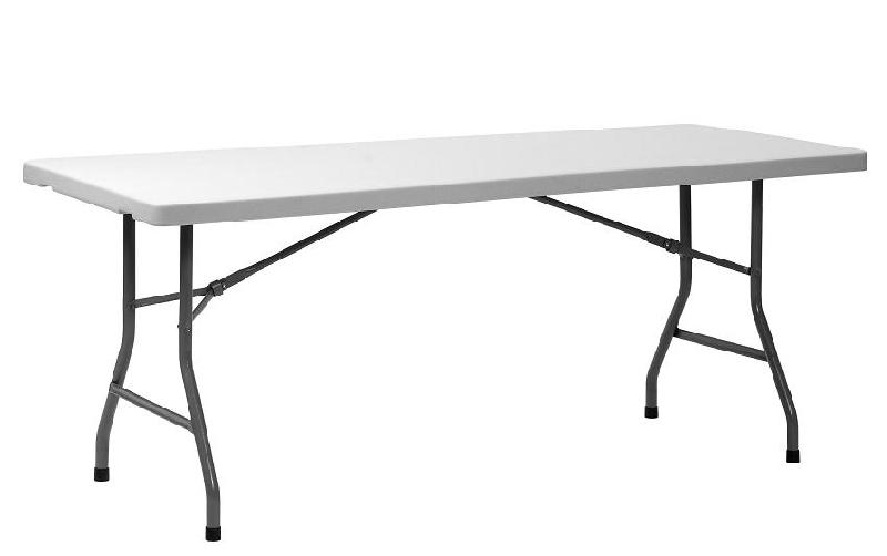 TABLE PLIANTE 180 CM EN POLYÉTHYLÈNE HAUTE DENSITÉ_0