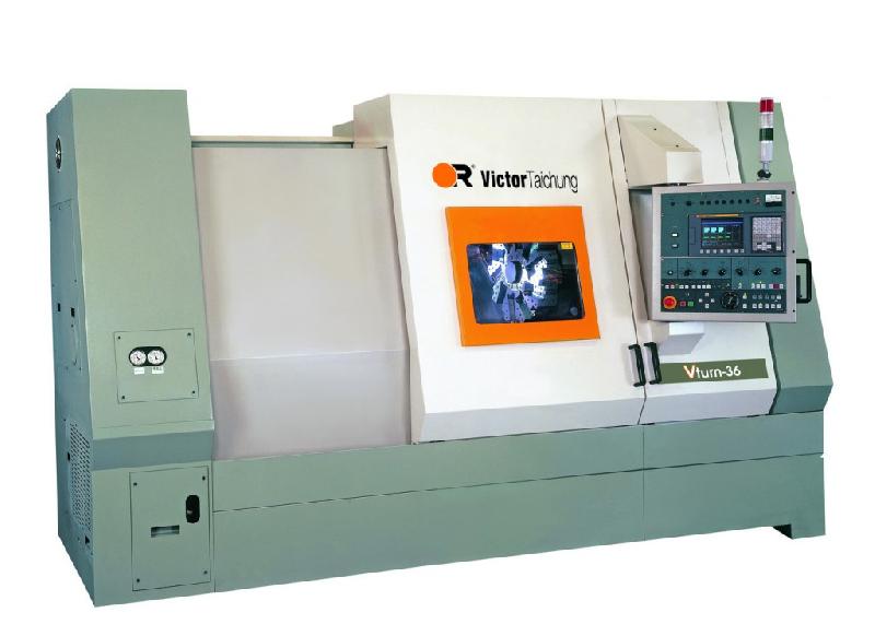 Tours CNC horizontaux VT 36 - Guidage prismatique, boîte de vitesse 2 étages, alésage de broche 160mm_0
