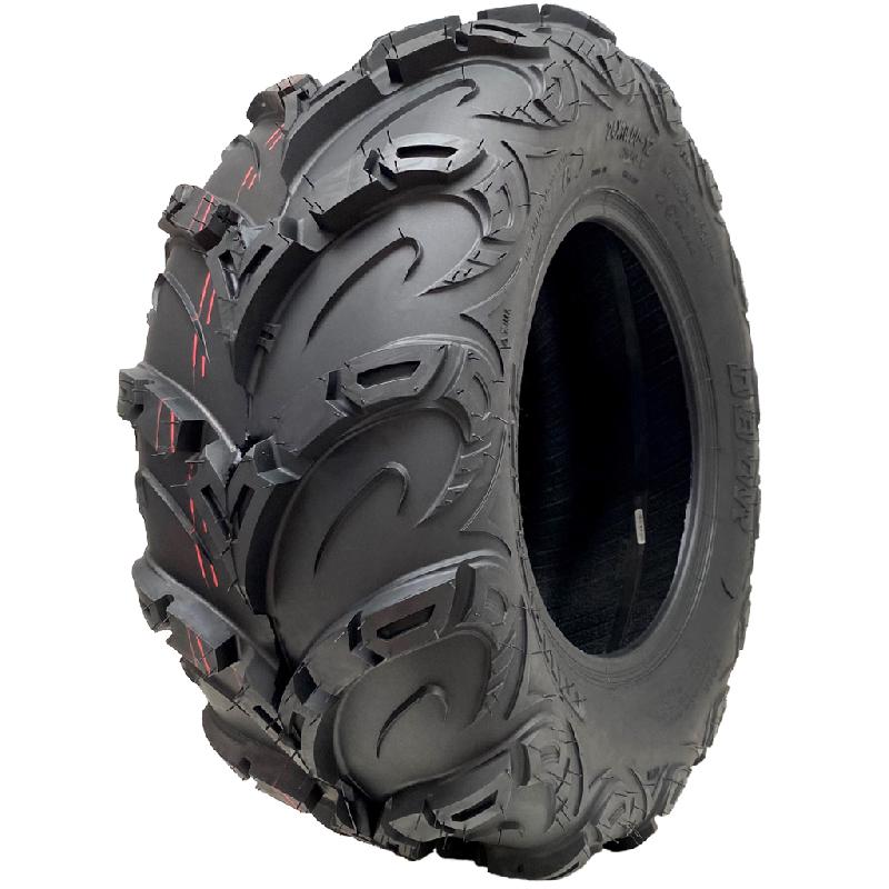 24x10.00-12 ATV Quad Tyre OBOR Mudsling WU06 Tubeless E-Marked Road Legal 267kgs_0