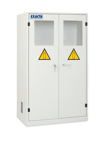 Armoires pour bouteilles de gaz - stockage intérieur et extérieur - en tôle d'acier avec options de portes_0