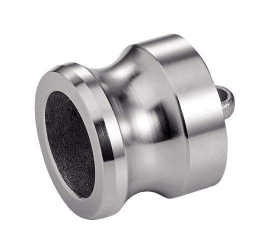 Bouchon type DP pour coupleur - Modèle 5518 - Inox 316 et Aluminium - Diamètres DN15 à DN150_0