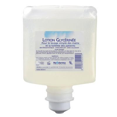 Cartouches savon mains lotion glycérinée 1 L, lot de 6_0