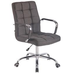 CLP Fauteuil de Bureau Deli Tissu Gris foncé - gris textile 192530356_0