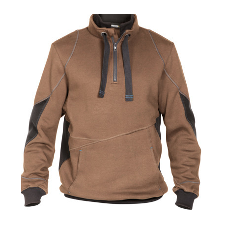 Sweat de travail Stellar Camel - Dassy avec coudes renforcés en Cordura®_0
