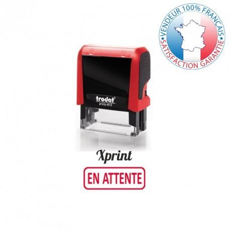 Tampon de bureau TRODAT XPRINT 4992.53 - Formule commerciale 'EN ATTENTE' - Référence 016-tampon-xprint-en-attente_0