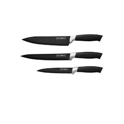 Ensemble de couteaux 3 pièces Noir Royalty Line RLBW3B - 9120058346156_0