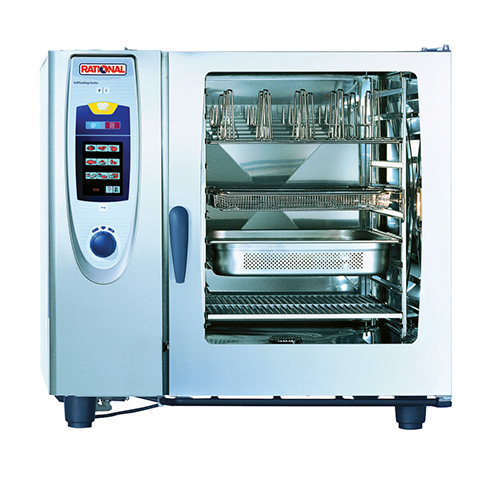 Four mixte - cuisson automatique - viandes, poissons, légumes, desserts - livré avec table support - alim 400V 25A_0