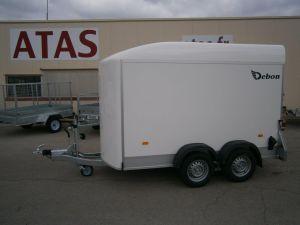 Fourgon bois & poly Roadster 320x167x200 - 2000 kg - 2 essieux freinés - suspension Pullman II_0