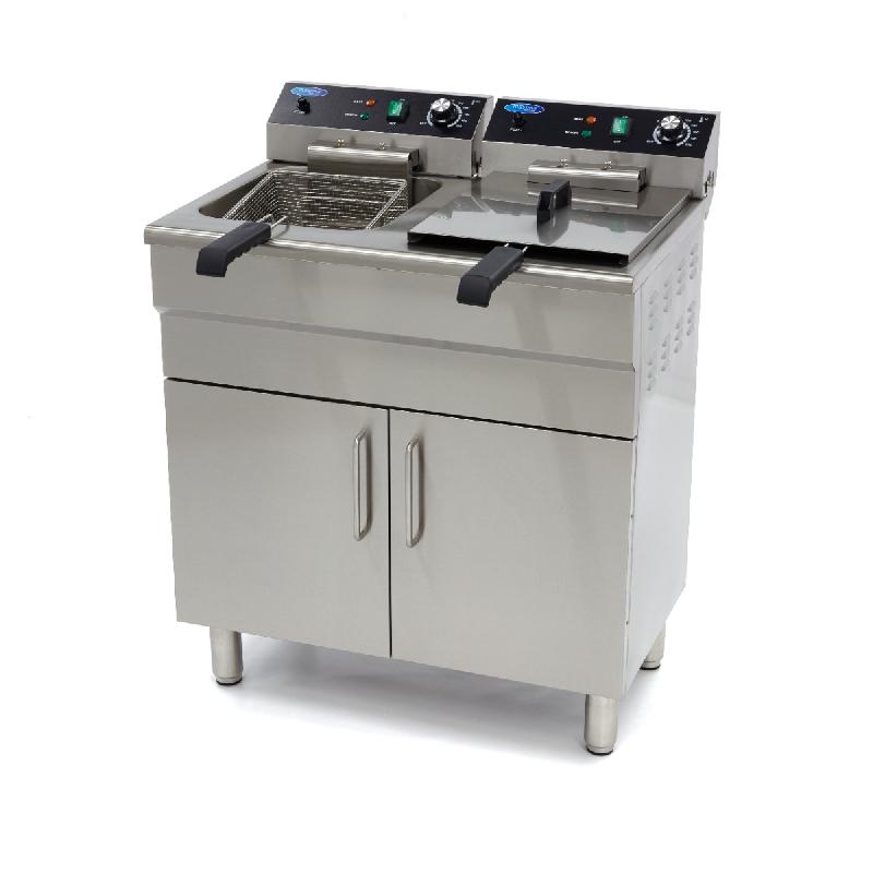 Friteuse - 2 x 16 L - 2 paniers  - 230V Maxima 09365158_0