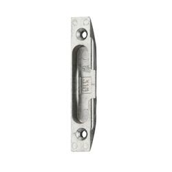 Gâche galet encastrable réversible pour porte d'entrée, 90x16x11mm, 0-0318-00-0-1 - FERCO by THIRARD - gris acier 3150260139679_0