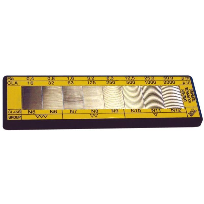 Jeu d'étalons de rugosité - Rectification cylindrique_0