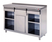 Meuble inox spécial machine à café MMC - Fabricant FAGOR_0