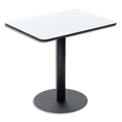 Table de restauration PPF Mezzo rectangulaire blanche - TRMSC60X80.01.13_0