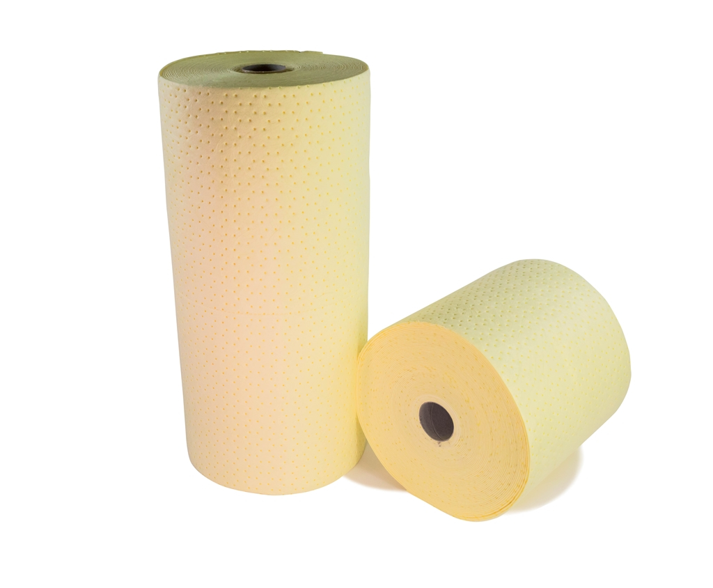 Rouleau absorbant  pour produits chimiques et tous liquides Grande résistance  40 m x 80 cm -  RLC3202  - DELAHAYE INDUSTRIES_0