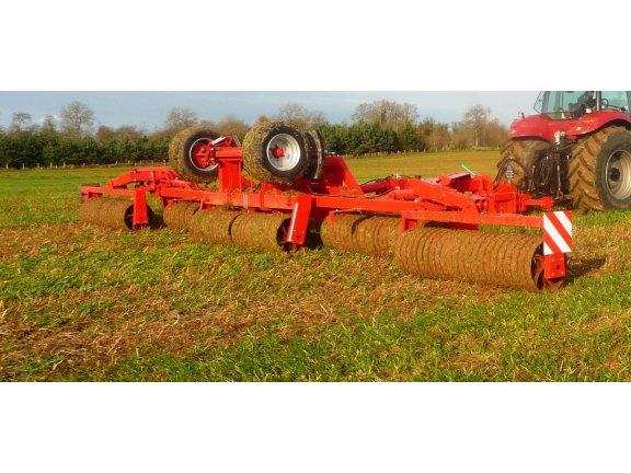 Rouleau autoporteur Quivogne Rollmax GL 1230 - tube lisse 610mm - largeur de travail 12,30m_0