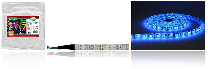 STRIP LED IP65 VISION-EL 5M RGB 7,2W/M 7503E