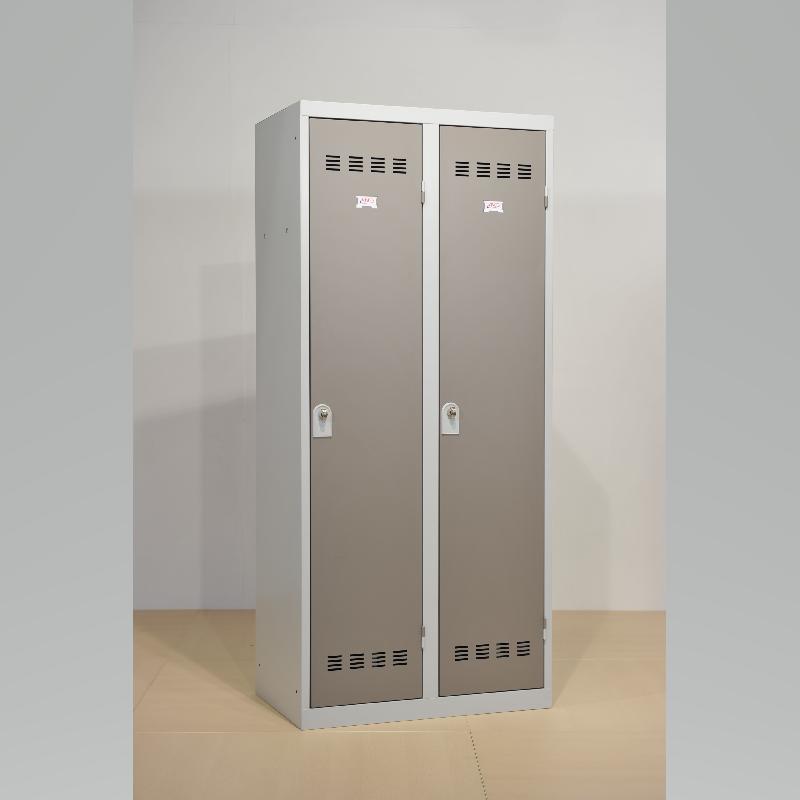 Armoire vestiaire double