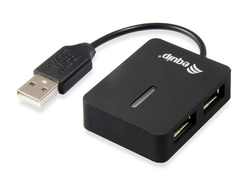 EQUIP 128952 HUB & CONCENTRATEUR USB 2.0 480 MBIT/S NOIR_0