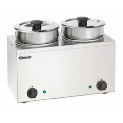 Bain Marie À Sauces - 2 x 3,5 L  - Bartscher - BM606035_0