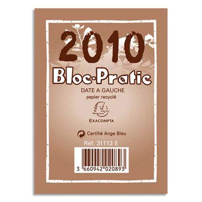 Socle en bois pour Bloc-pratic Exacompta - chêne - 12 x 8,2 cm