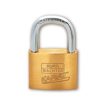 Cadenas 217 Karat - Laiton massif - Anse en acier cémenté - 6 clés incluses_0