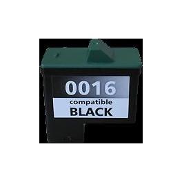 Cartouche jet d'encre compatible Lexmark Z13/Z23/Z25/Z33/Z35/Z645 (LX16/10N0016) - Noir 15ml 00761_0