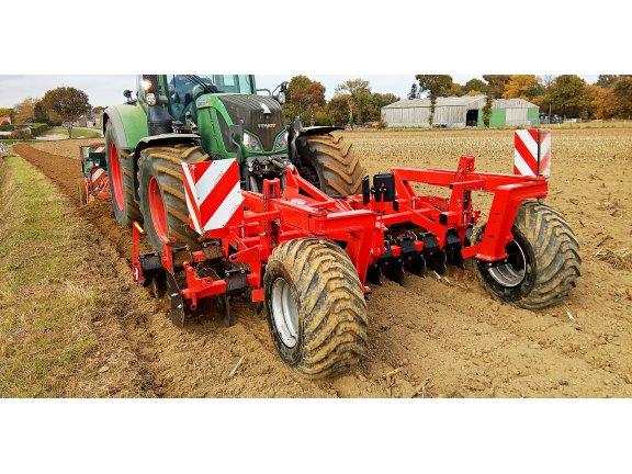 Déchaumeur à disques indépendants frontal - Front 300 - Quivogne - 3,00m - 24 dents - 1545kg_0