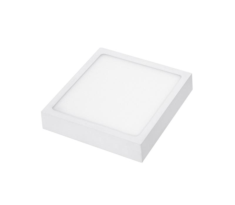 Dalle LED carrée 90 mm - 6W, 420 lm, 3000K - Blanc - Éclairage domestique et commercial_0