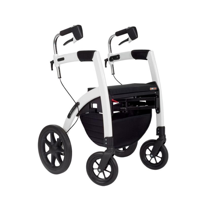 Déambulateur avec fauteuil de transfert Rollz Motion - pliable et pratique, 125 kg, plusieurs couleurs_0