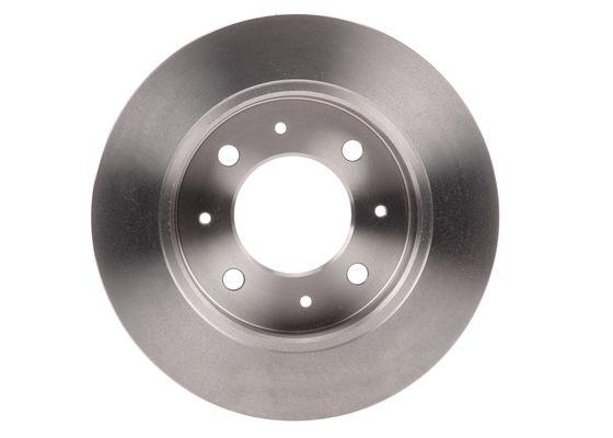 Disque de frein Bosch 0986479462 - boîte de 2 disques pleins - arrière - 4 trous - épaisseur 10 mm_0
