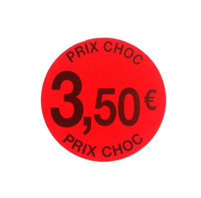 Etiqueteuse POUR PROMOTION MAGASIN DATE COURTE REMISE SOLDE PRIX CHOC