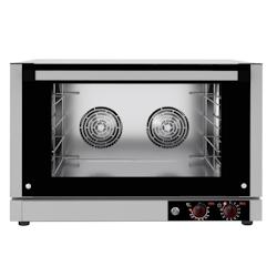 EURAST - Four à convection avec humidificateur électrique 4 GN 1/1 ou plateaux 600x400 - 820x800x560 mm - 6300 W 400/3V - 41235017 - gris 41235017_0