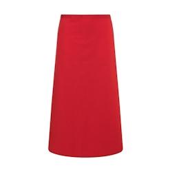KARLOWSKY, Tablier bas de service, mi-long, sans poche, ROUGE, - rouge 4040857012357_0