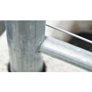 M350 - Clôture grillagée mobile - Plaka Group - Mailles 103 x 355 mm - Soudure continue et galvanisation_0