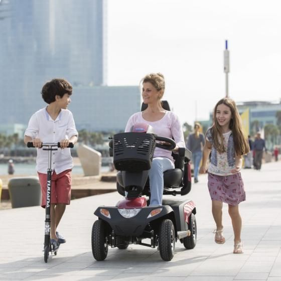 Scooter Orion PRO 10 km/h - 4 roues, batteries 75Ah, autonomie 54 km, confort et sécurité_0