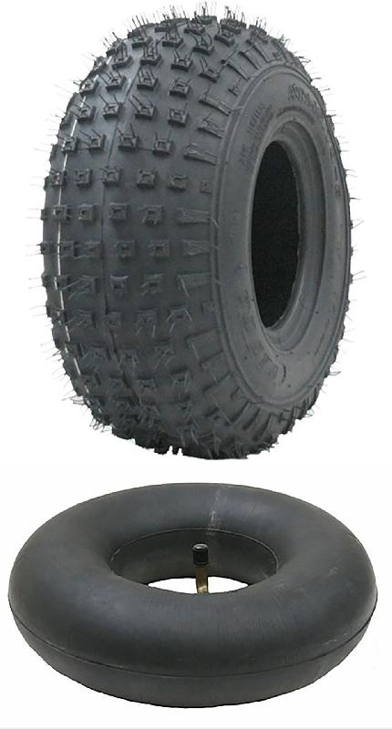 Jeu de pneus 145/70-6 2pr Wanda P319 Knobby TL  145/70-6 (15x6.00-6) TR87 Tube_0