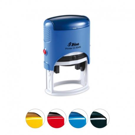 Tampon Printer Shiny O-3045 - Oval 30x45 mm - 5 lignes personnalisables avec cassette d'encrage_0