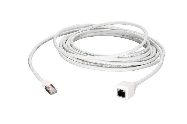 EFB Elektronik K5546WS.5 - Câble réseau Cat6a S/FTP (S-STP) 5 m - RJ-45 blanc, blindage et contacts plaqués or_0