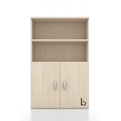 Armoire moyenne à portes battantes – portes basses – Mobel Linea_0