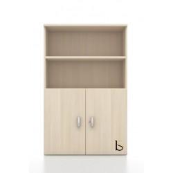 Armoire moyenne avec portes basses – mobel linea_0