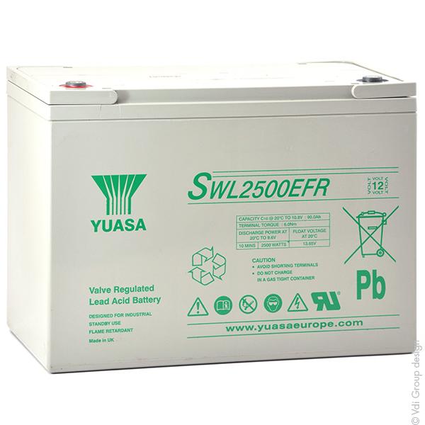 BATTERIE ONDULEUR (UPS) YUASA SWL2500EFR 12V 93.6AH M6-F_0