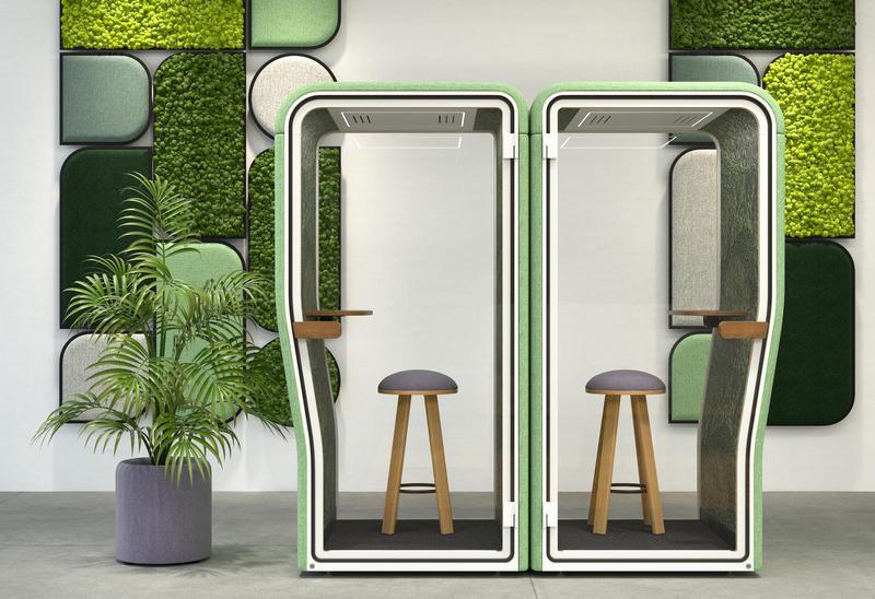 Cabine acoustique vitrée BuzziNest_0