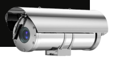 Caisson ou boîtier de caméra IR antidéflagrant ATEX avec protection pare-soleil - MOB CABZ100-A_0