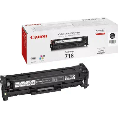 Canon CRG-718 Bk Cartouche de toner 1 pièce(s) Original Noir_0